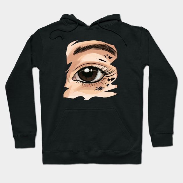 Eye Hoodie by Fadmel